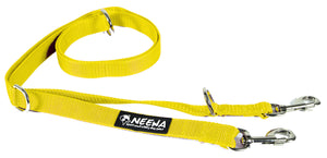Adjustable Dog Leash - Yellow Leash - Neewa