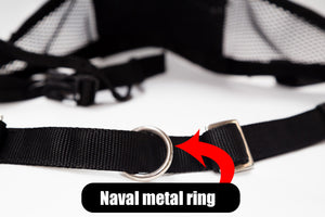 Skijoring & Canicross Belt - Metal Ring
