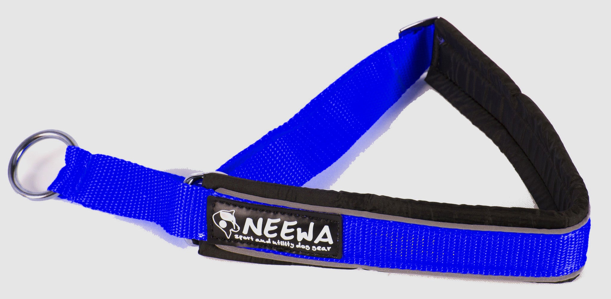 Semi Dog Choke Collar - Blue Dog Collar