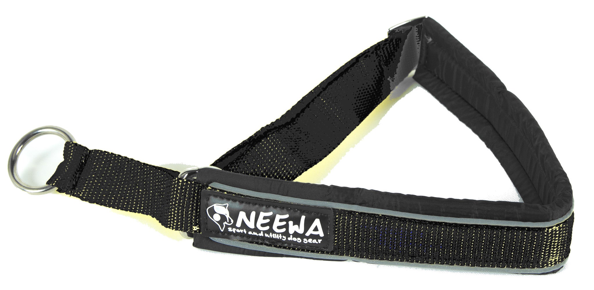 Semi Dog Choke Collar - Black Dog Collar