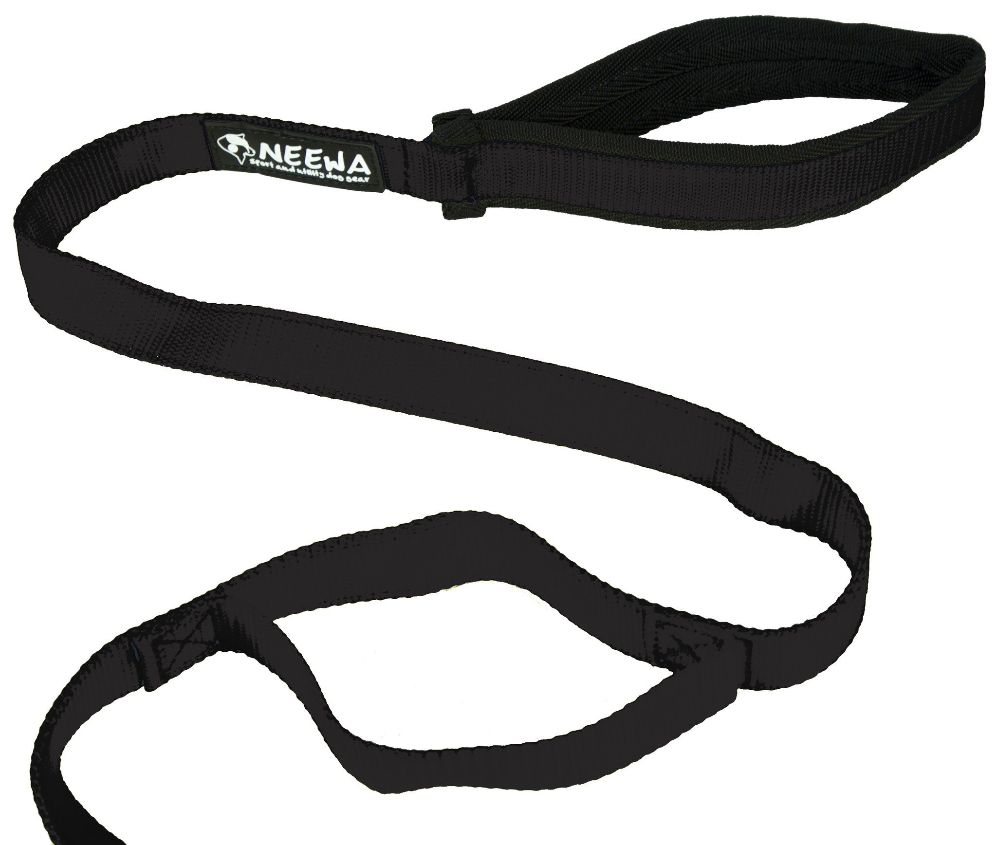 Dog Leash With Handle - Black Leash - Neewa