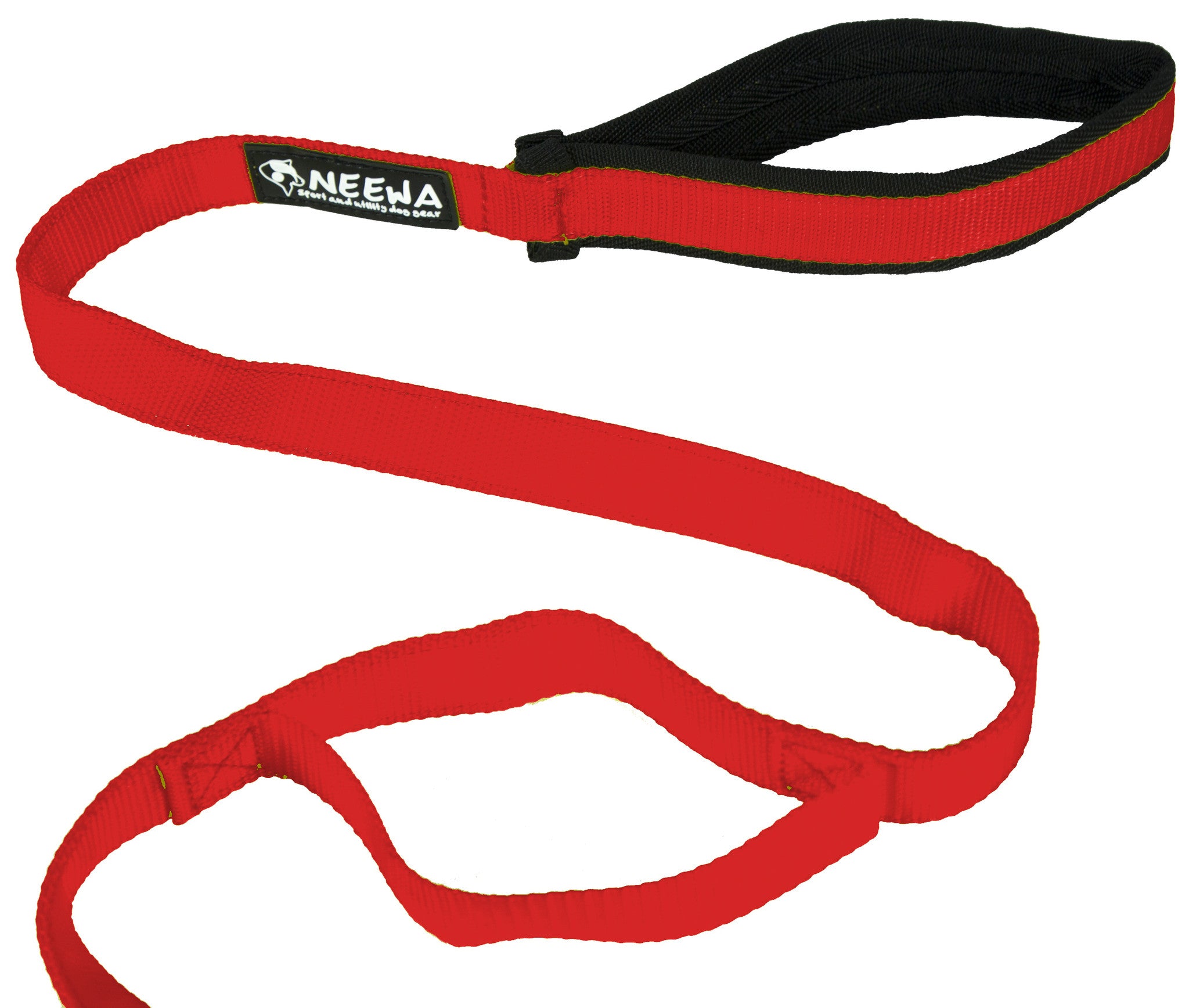 Dog Leash With Handle - Red Leash - Neewa