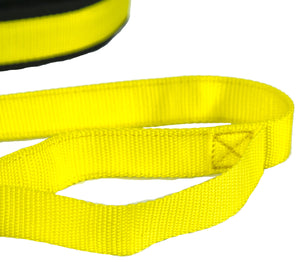 Dog Leash With Handle - Yellow Leash Close Up - Neewa