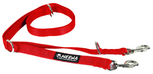 Adjustable Dog Leash - Red Leash - Neewa
