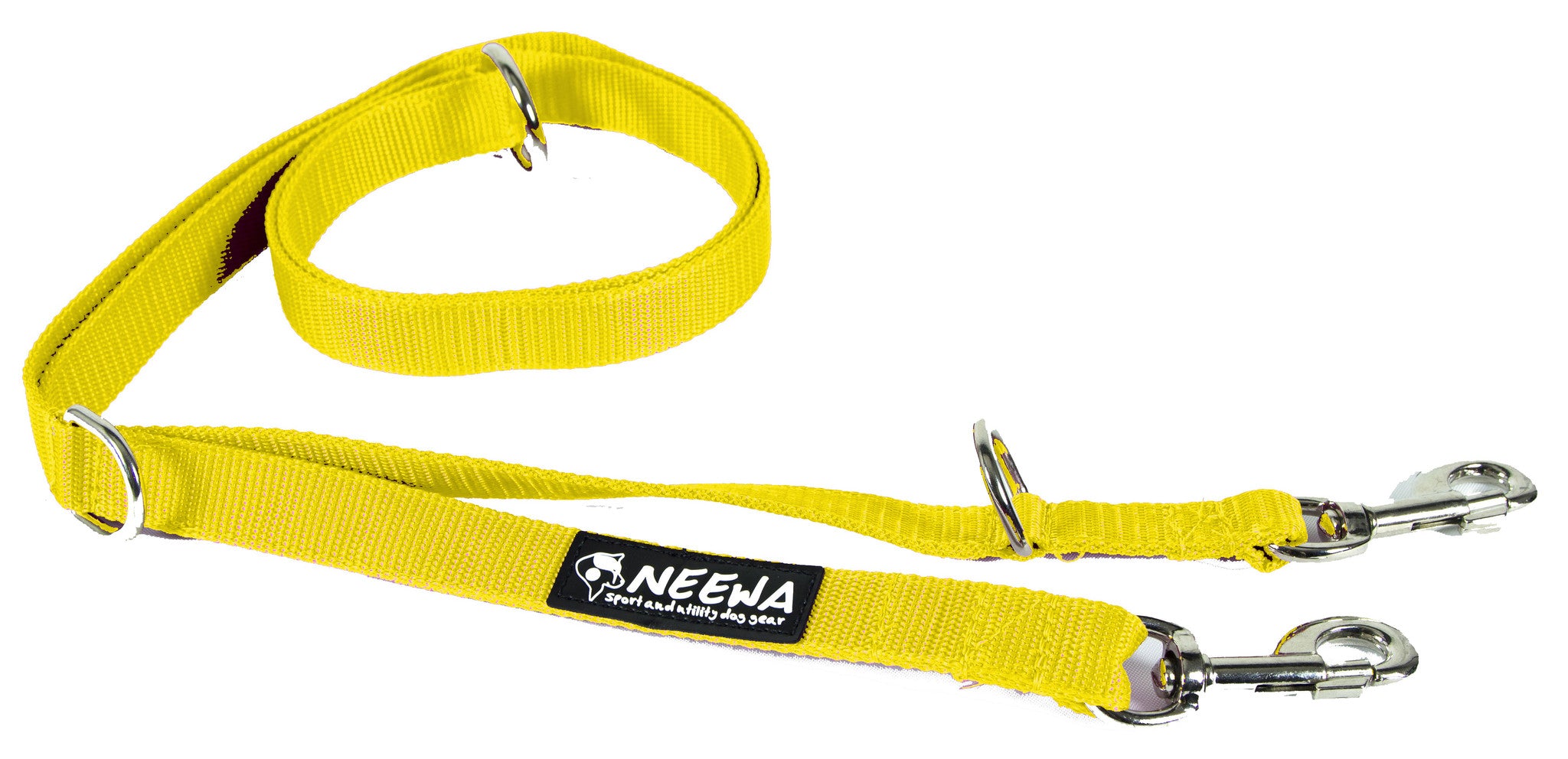 Adjustable Dog Leash - Yellow Leash - Neewa