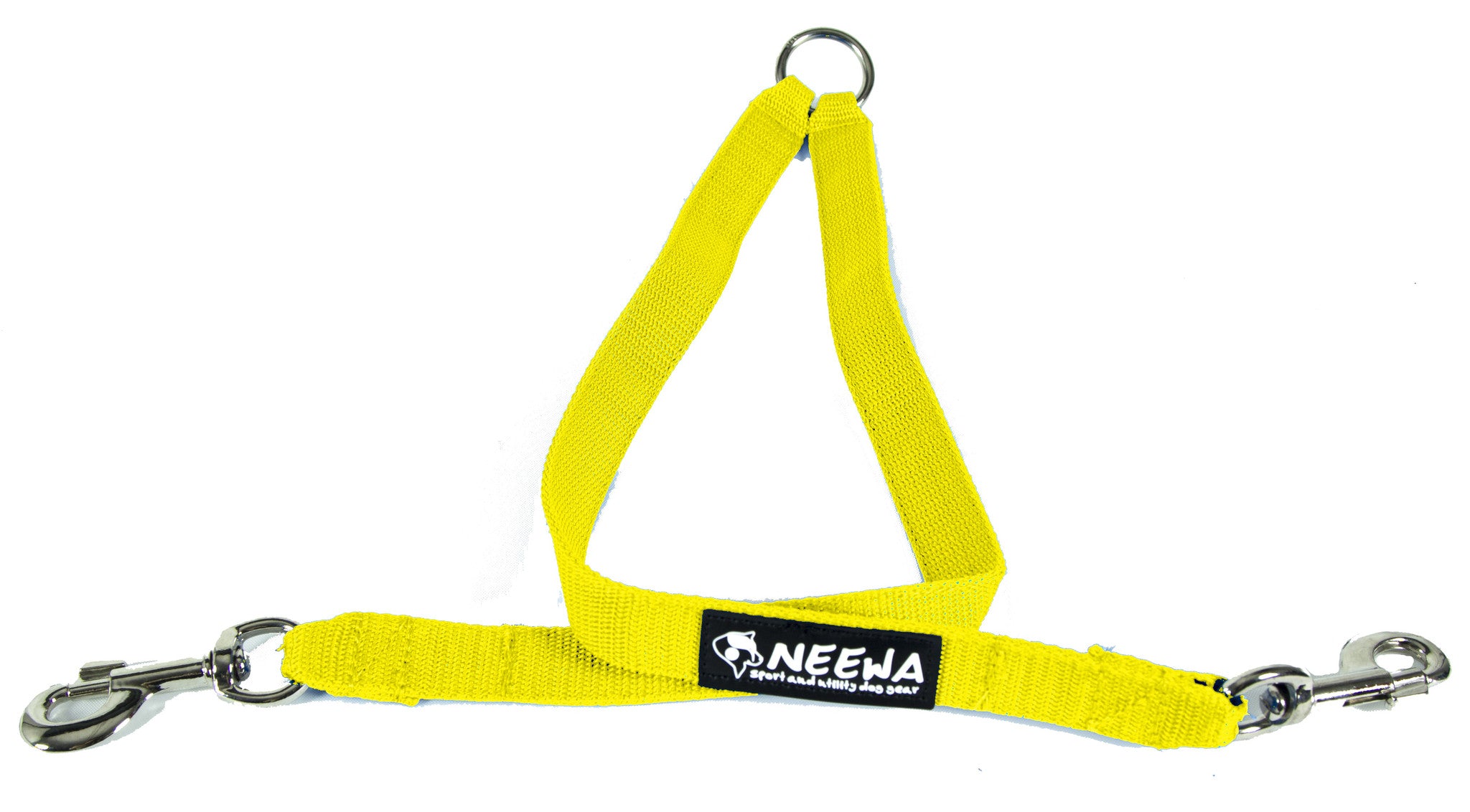 Double Dog Leash Splitter - Yellow - Neewa