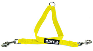 Double Dog Leash Splitter - Yellow - Neewa