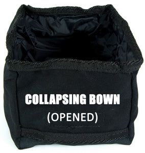 Hands Free Trekking Belt with pocket - Collapsing Bowl Opened