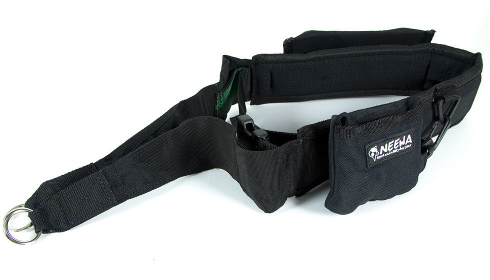 Hands Free Trekking Belt with Pocket - Black