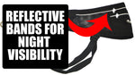 Load image into Gallery viewer, Skijoring &amp; Canicross Belt - Reflective Bands
